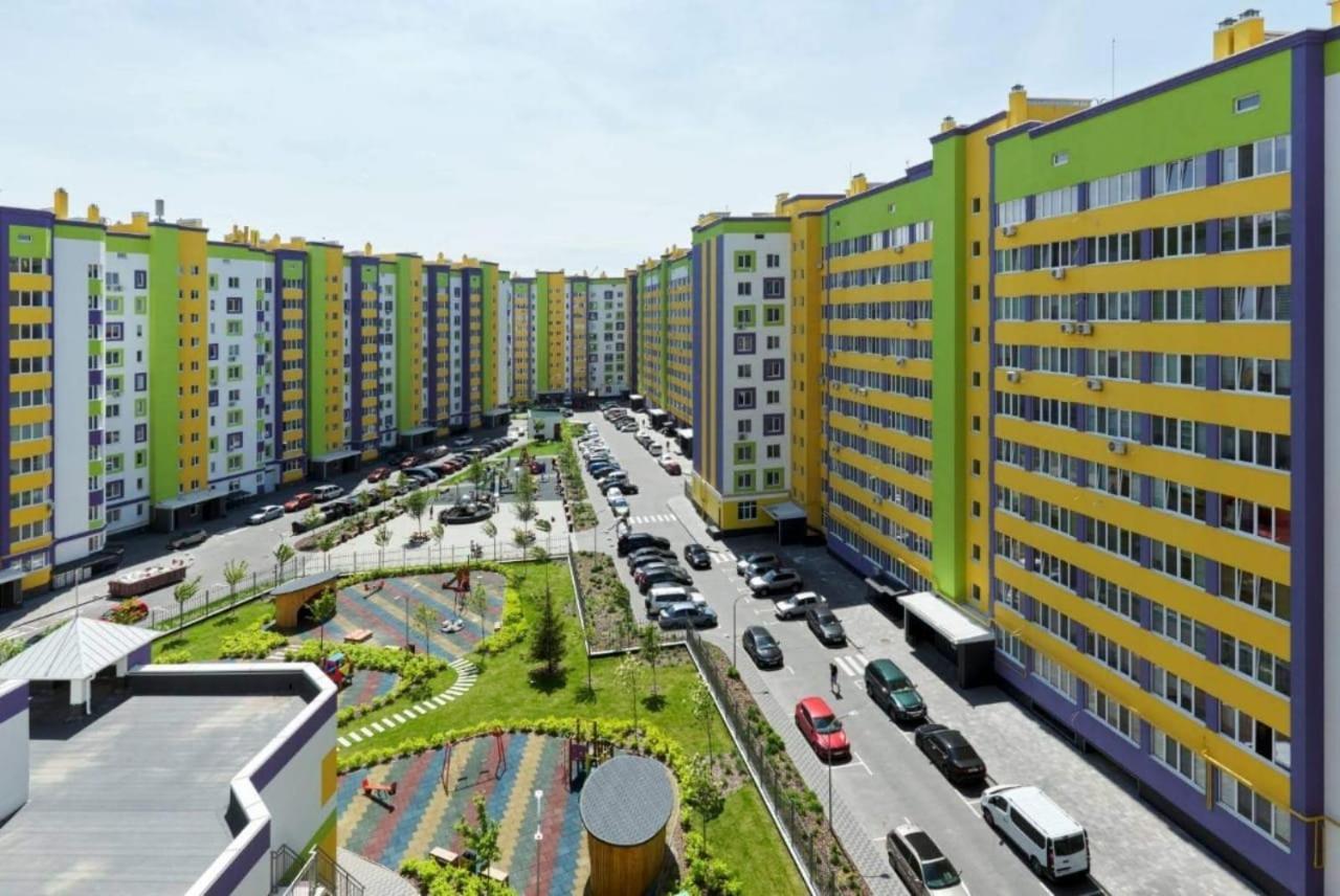 094 Жк Щасливий Нова Та Сучасна Квартира Kiew Exterior foto